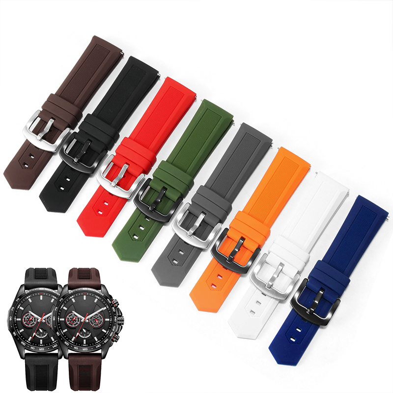 Nato Strap Nylon - Rubber watchband for tag heuer Seiko