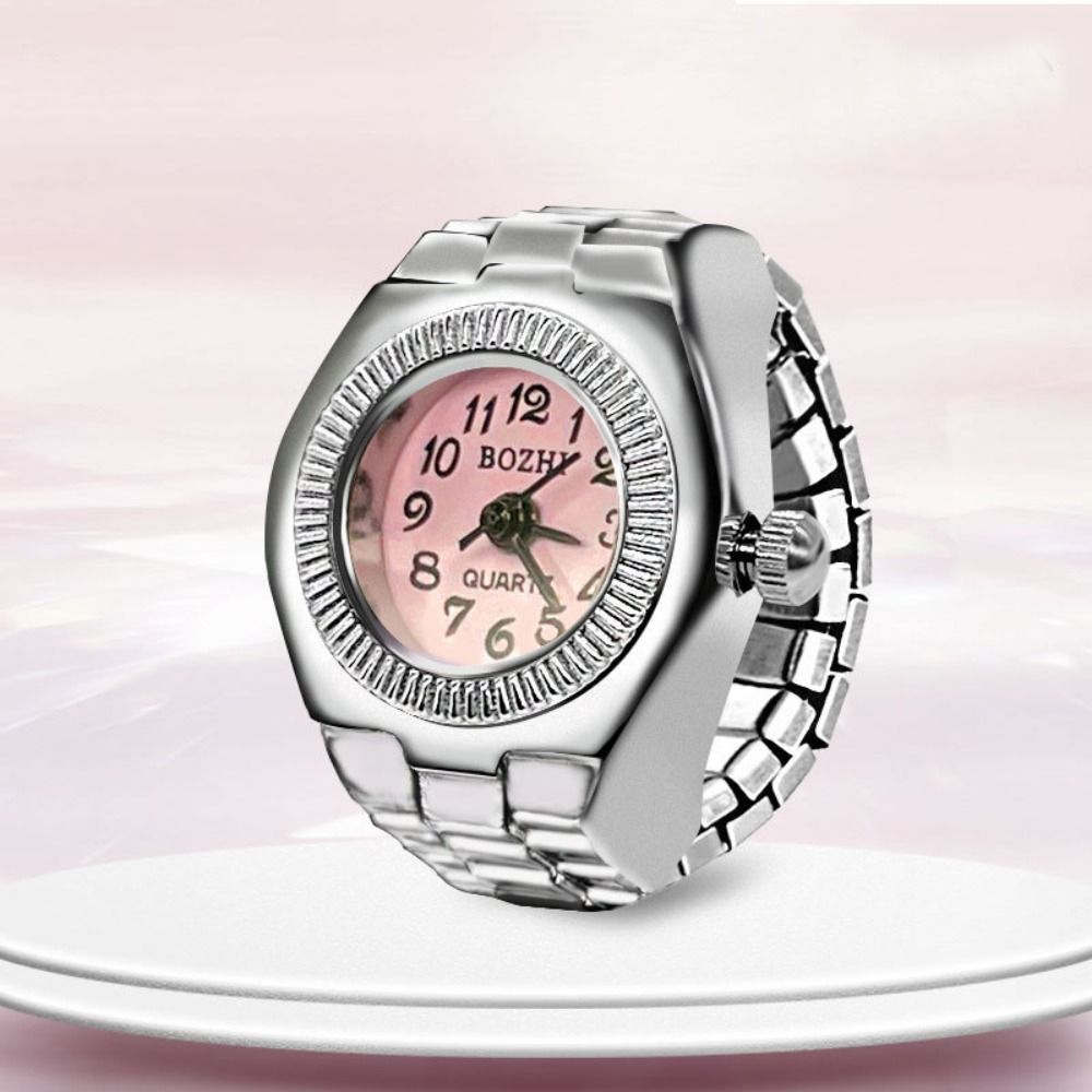 Punk Mini Finger Watch Rings C - огляд і ціна Canvas Strap Watch