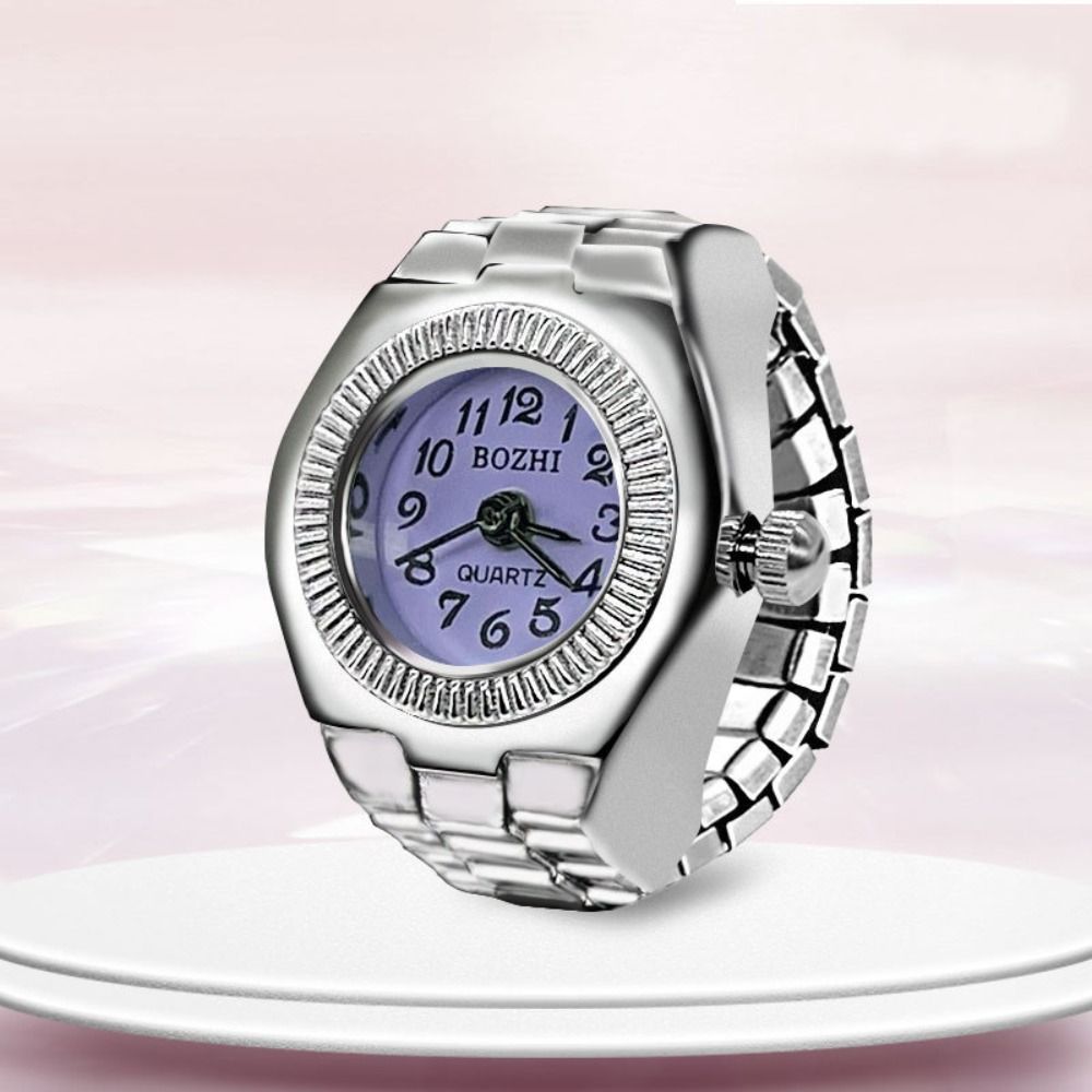 Punk Mini Finger Watch Rings C - огляд і ціна Canvas Strap Watch