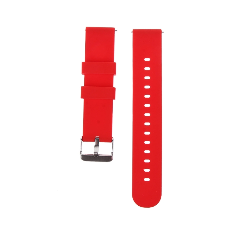 Silicone Strap 20/22mm Soft Qu - огляд і ціна Silicone Watch Band 22Mm