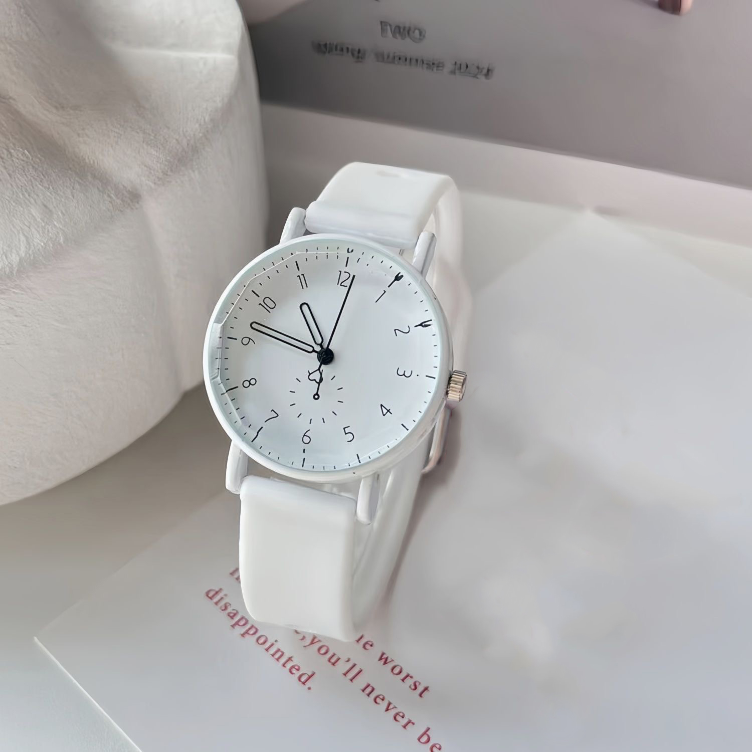 Fashion Arabic Dial Women Quar - огляд і ціна Silicone Band Women