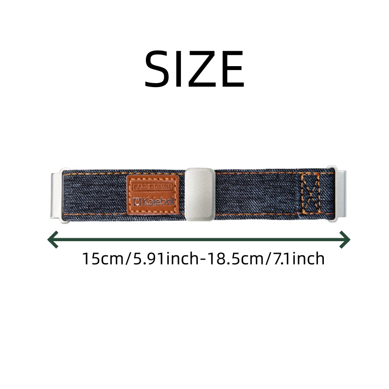 Magnetic Bands for Amazfit Fal - огляд і ціна Canvas Strap Watch