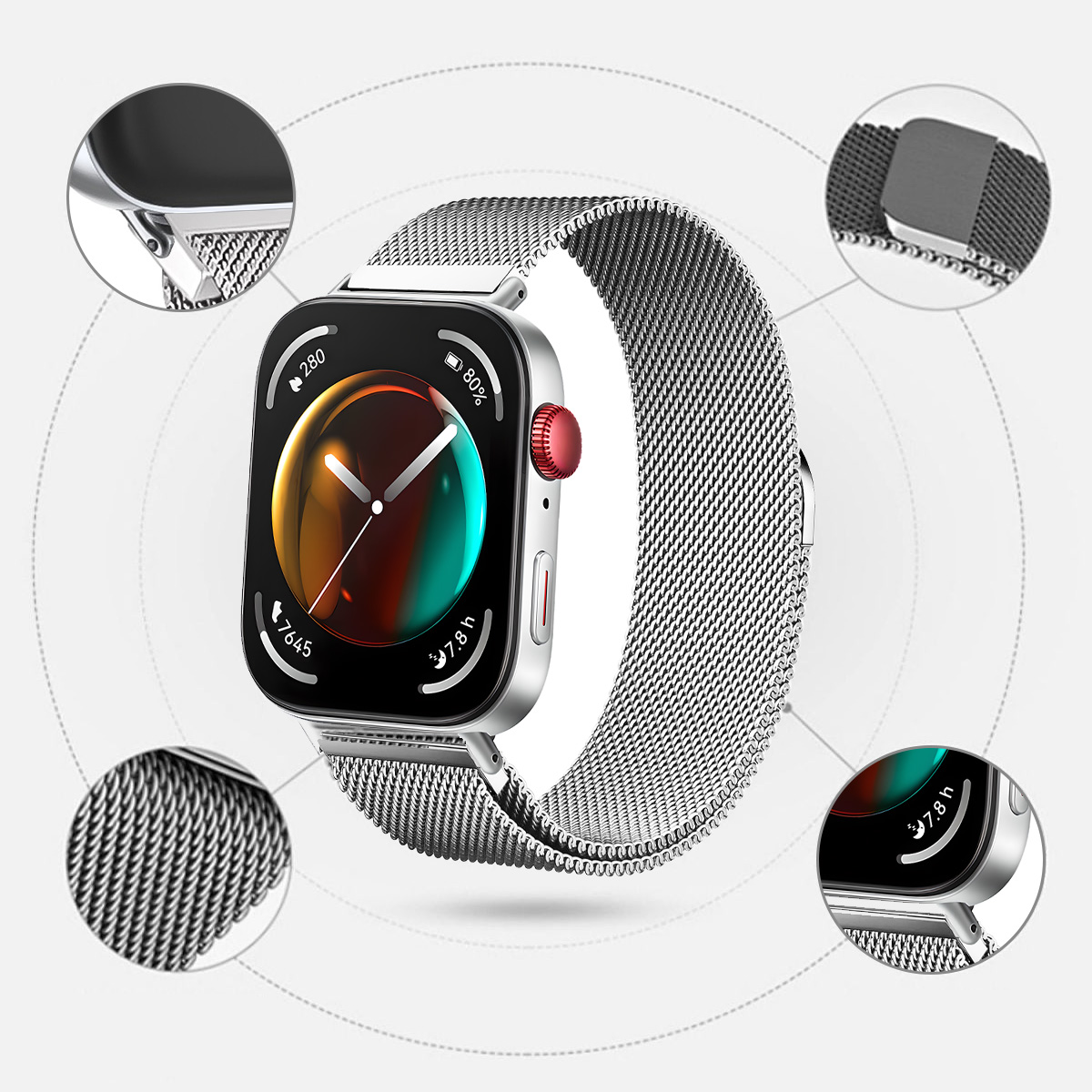 Milanese Magnetic Loop Strap f - огляд і ціна Milanese Loop Magnetic