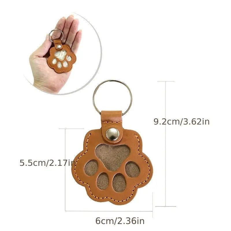 Dog Hair Collector Keychain Le - огляд і ціна Leather Strap Quick Release