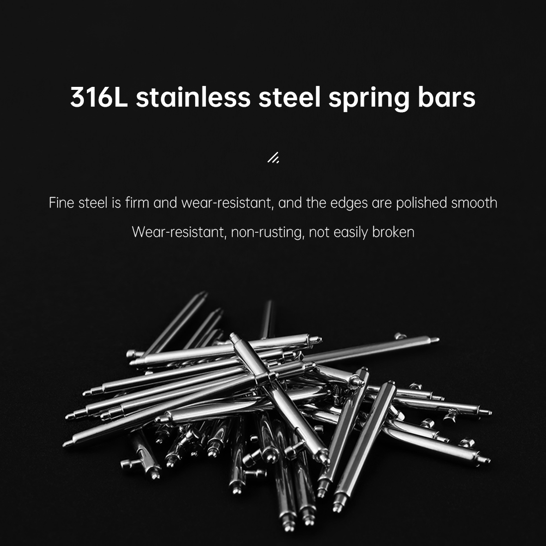 Maikes 316L Stainless Steel Qu - огляд і ціна Leather Strap Quick Release