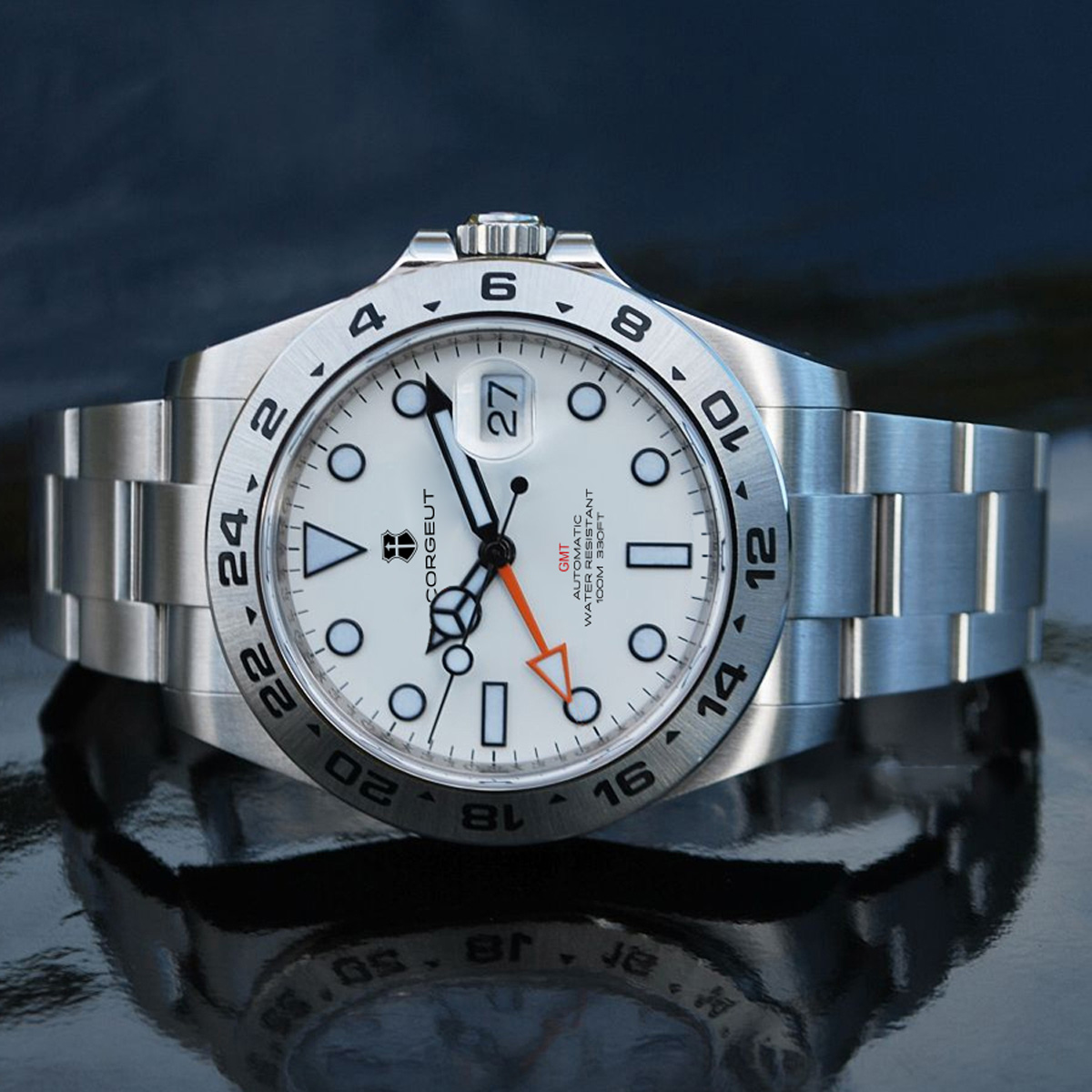 Custom Luxury 39mm NH34 Automa - огляд і ціна Stainless Bracelet Diver