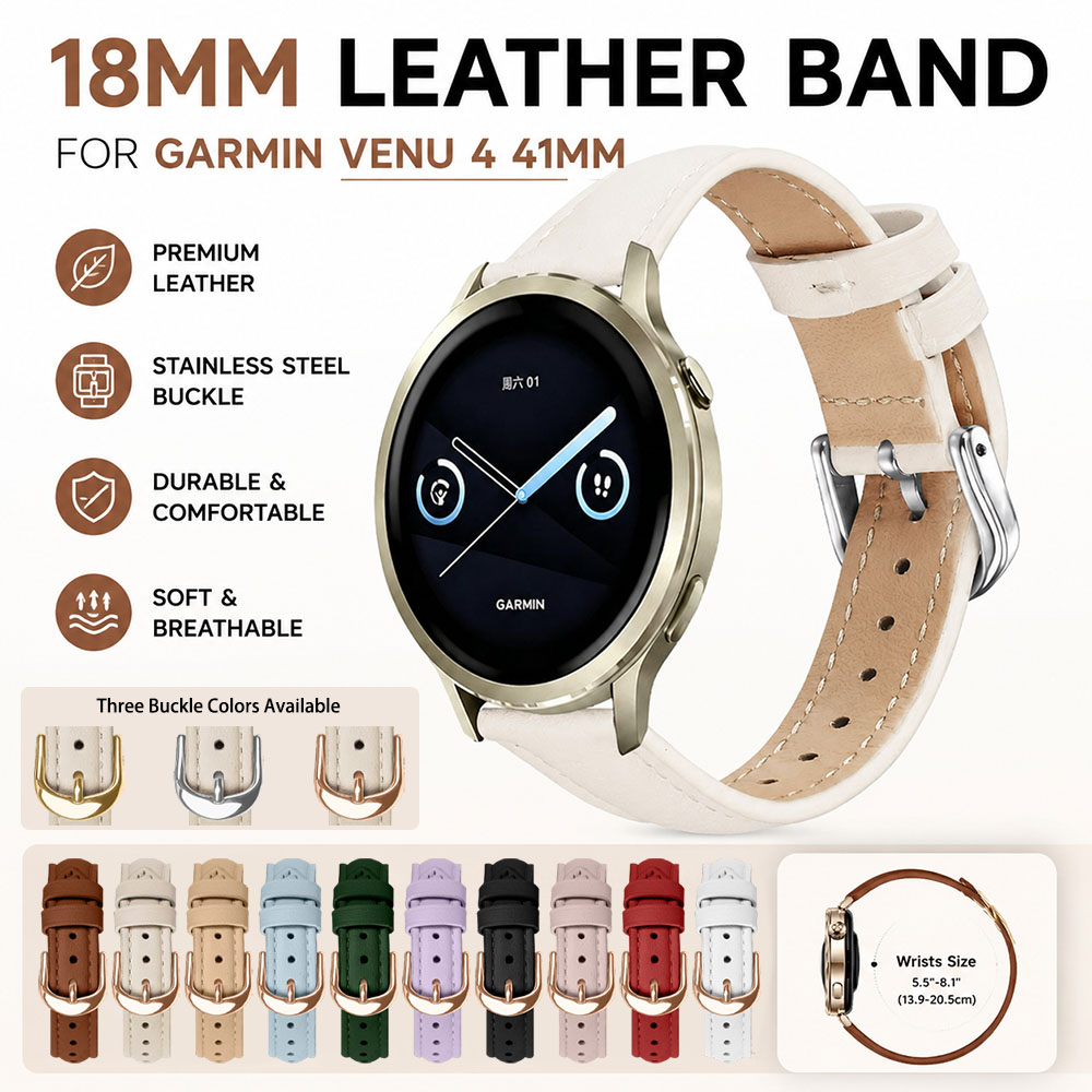18mm Quick Release Leather Ban - огляд і ціна Leather Strap Quick Release
