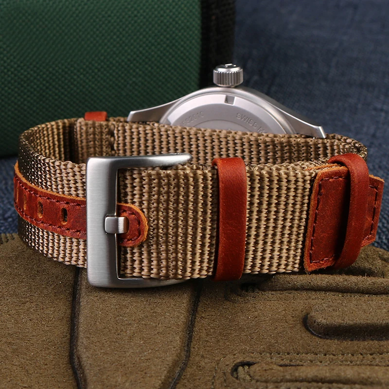 High quality  Nylon 20mm 22mm  - огляд і ціна Nato Strap Nylon