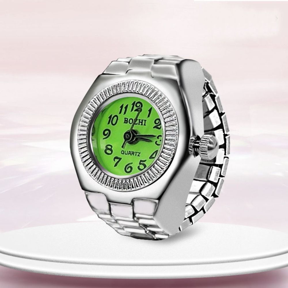 Punk Mini Finger Watch Rings A - огляд і ціна Canvas Strap Watch