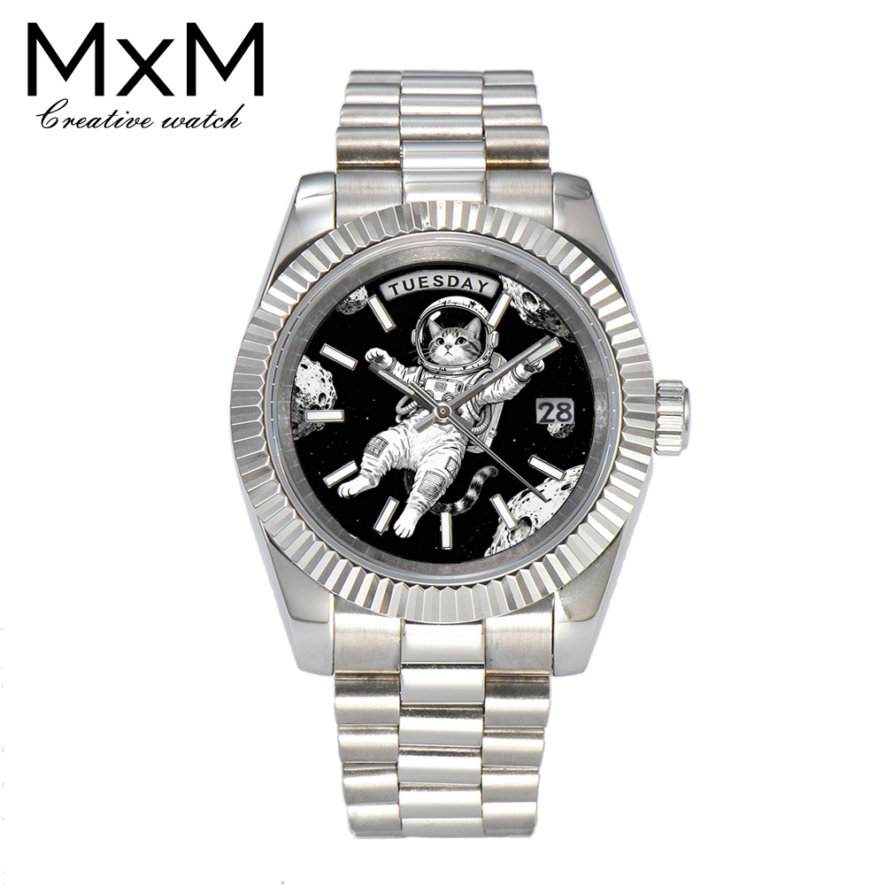 Creative men's watch 40mm/36mm - огляд і ціна Stainless Bracelet Diver