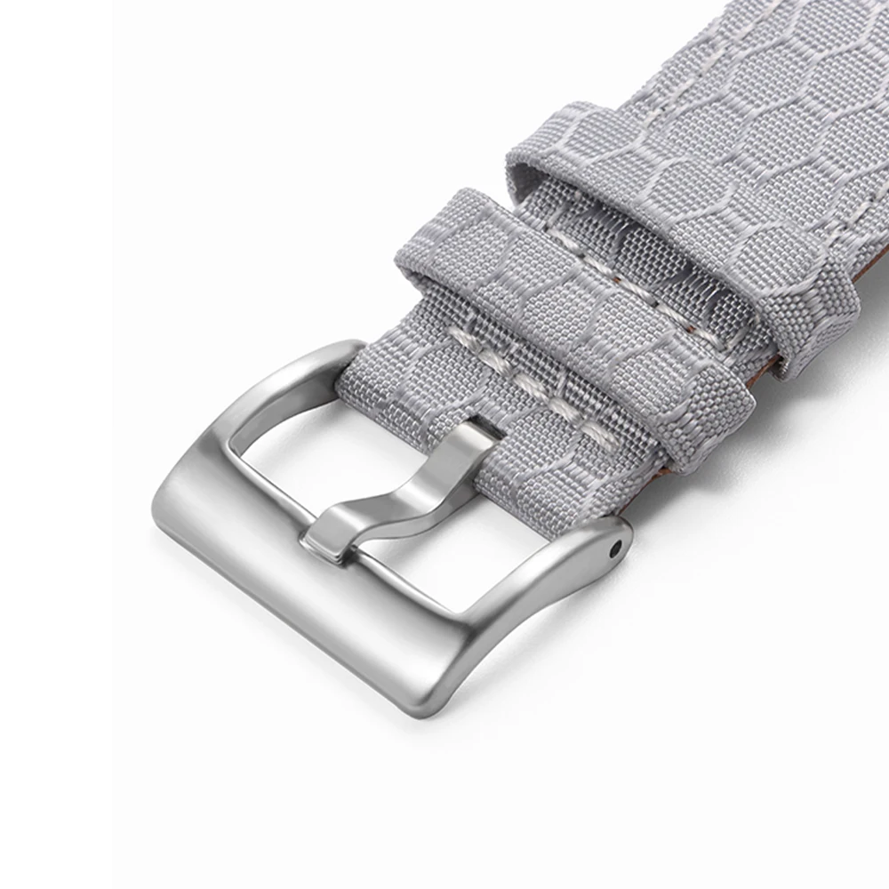 20mm 22mm Smooth Genuine Nylon - огляд і ціна Perlon Strap Woven