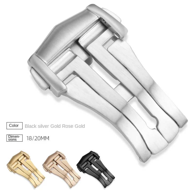 Stainless Steel Watch Buckle f - огляд і ціна Butterfly Clasp Deployant