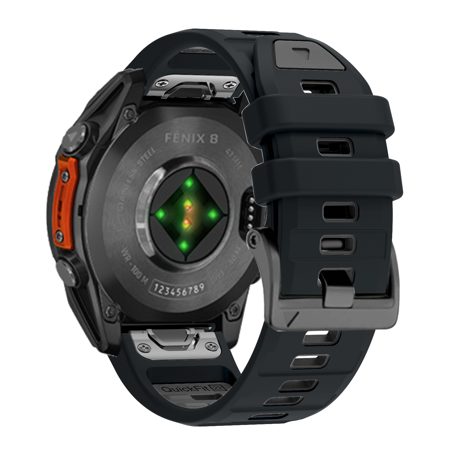 QuickFit 26mm 22mm Silicone Wa - огляд і ціна Silicone Watch Band 22Mm