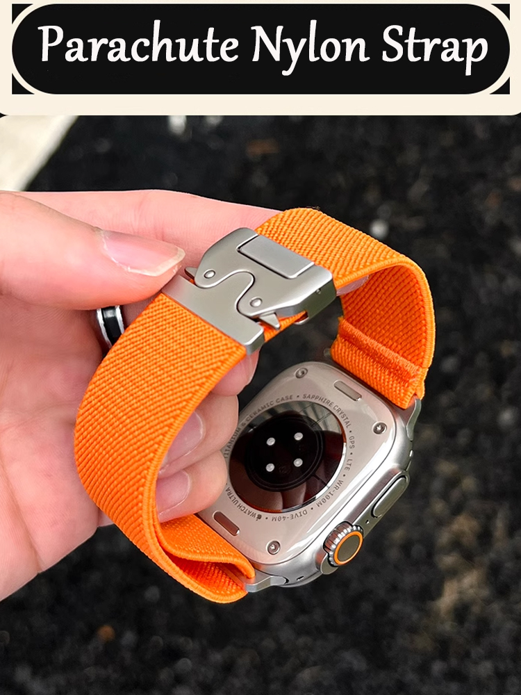 Straps For Apple Watch ultra 2 - огляд і ціна Parachute Strap Elastic