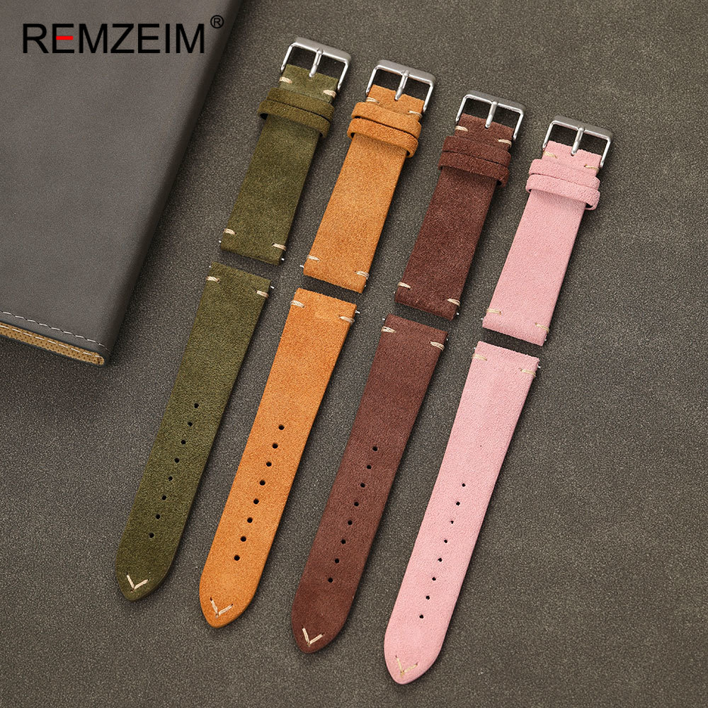Unisex Suede Leather Watch Bel - огляд і ціна Suede Strap Watch