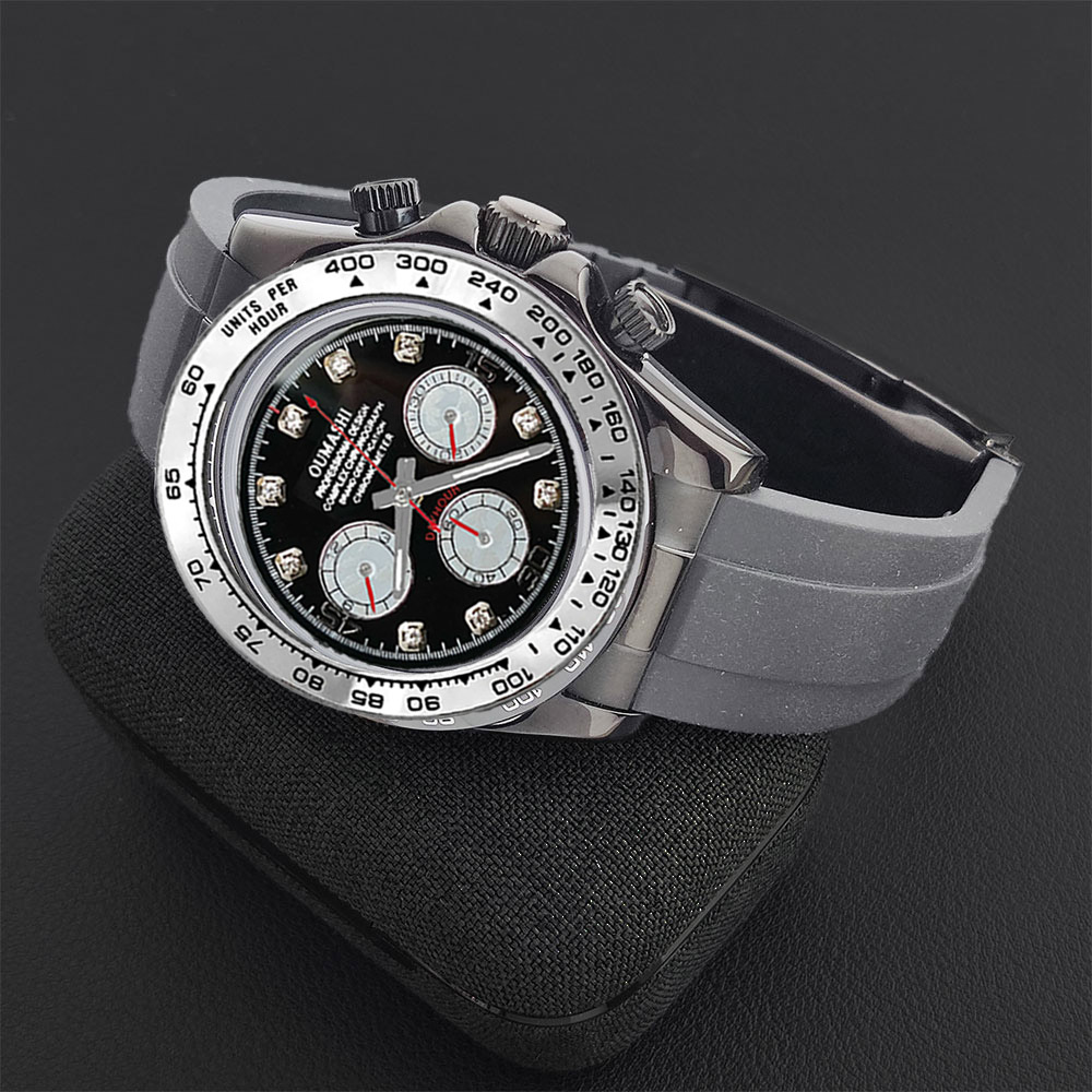 Luxury VK63 WATCH 39.3mm quart - огляд і ціна Stainless Bracelet Diver