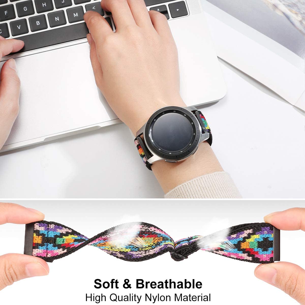20mm/22mm Strap For Samsung Ga - огляд і ціна Nato Strap Nylon