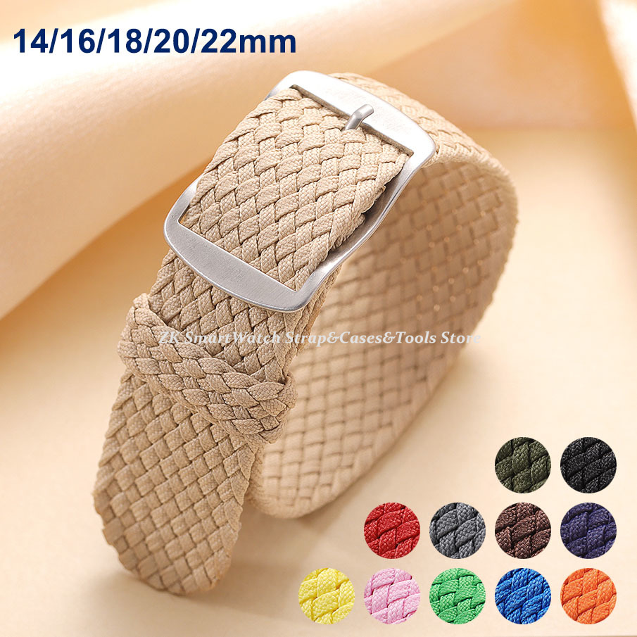 14mm 16mm 18mm 20mm 22mm Perlo - огляд і ціна Perlon Strap Woven
