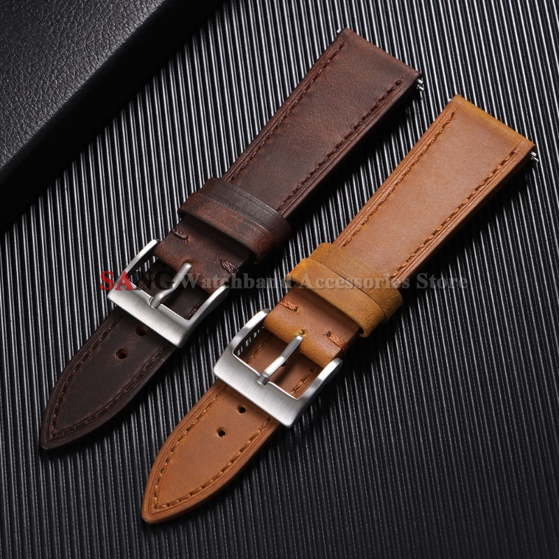 18mm 19mm 20mm 21mm 22mm 24mm  - огляд і ціна Suede Strap Watch