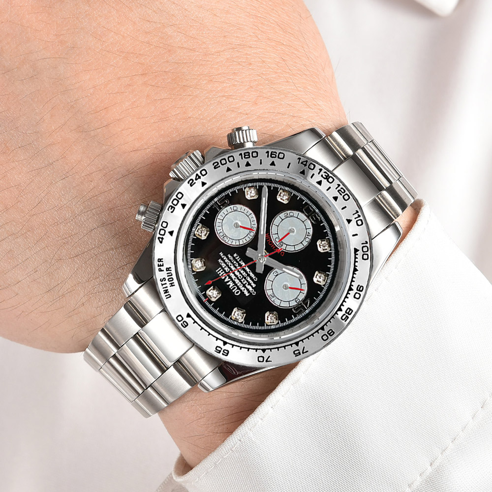 Luxury VK63 WATCH 39mm quartz  - огляд і ціна Stainless Bracelet Diver