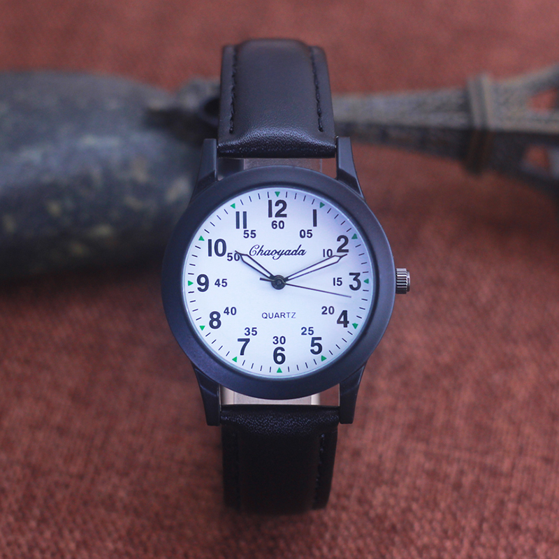 Chaoyada Fashion Men Boys Leat - огляд і ціна Leather Watch Band Men
