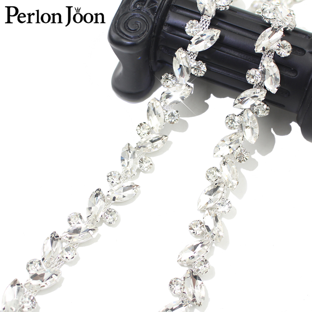 Leaf Round Crystal Rhinestone  - огляд і ціна Perlon Strap Woven