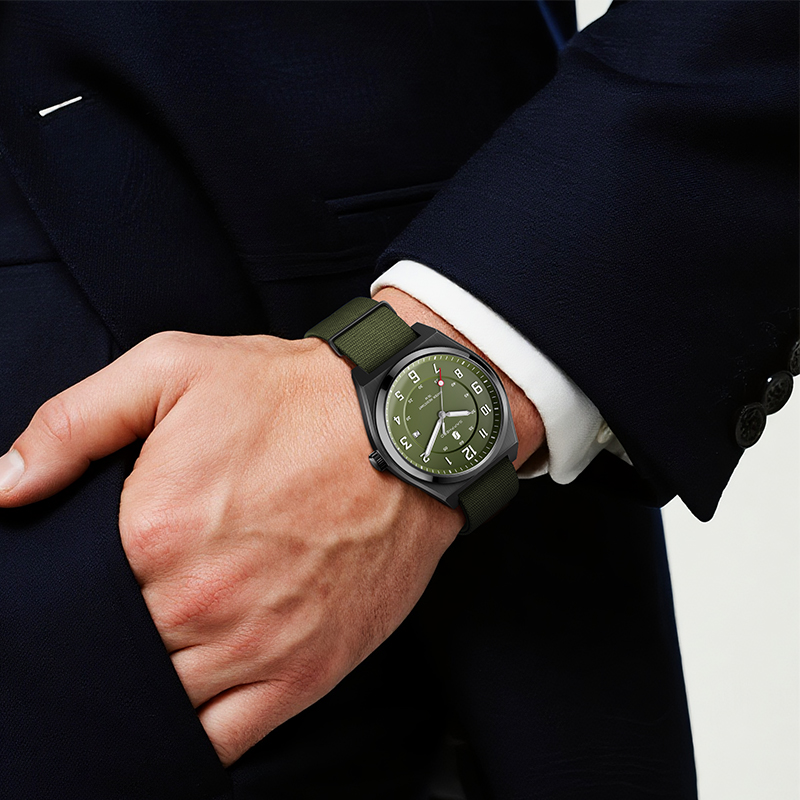 SAPPHERO Men's Sports Quartz W - огляд і ціна Tropic Strap Vintage