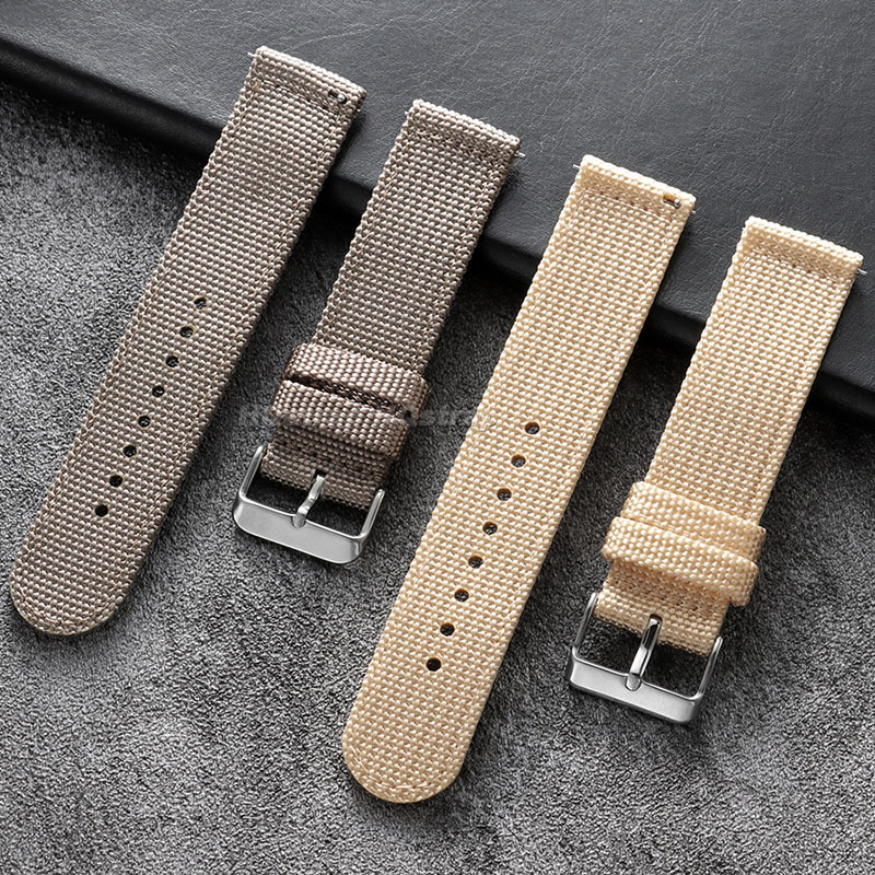 18mm 20mm 22mm 24mm Nylon Watc - огляд і ціна Canvas Strap Watch